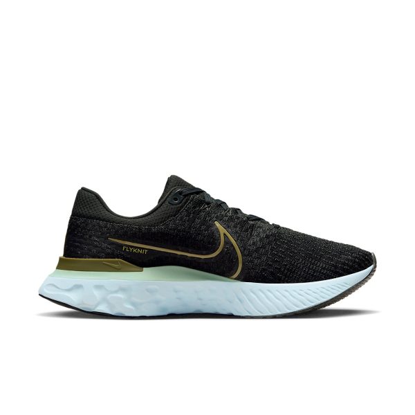 Nike React Infinity Run Flyknit 3 Night Forest Green Glacier Blue