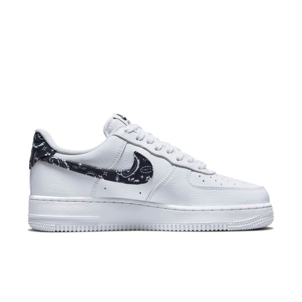 Nike Air Force 1 Low 07 Essential White Black Paisley (Womens)