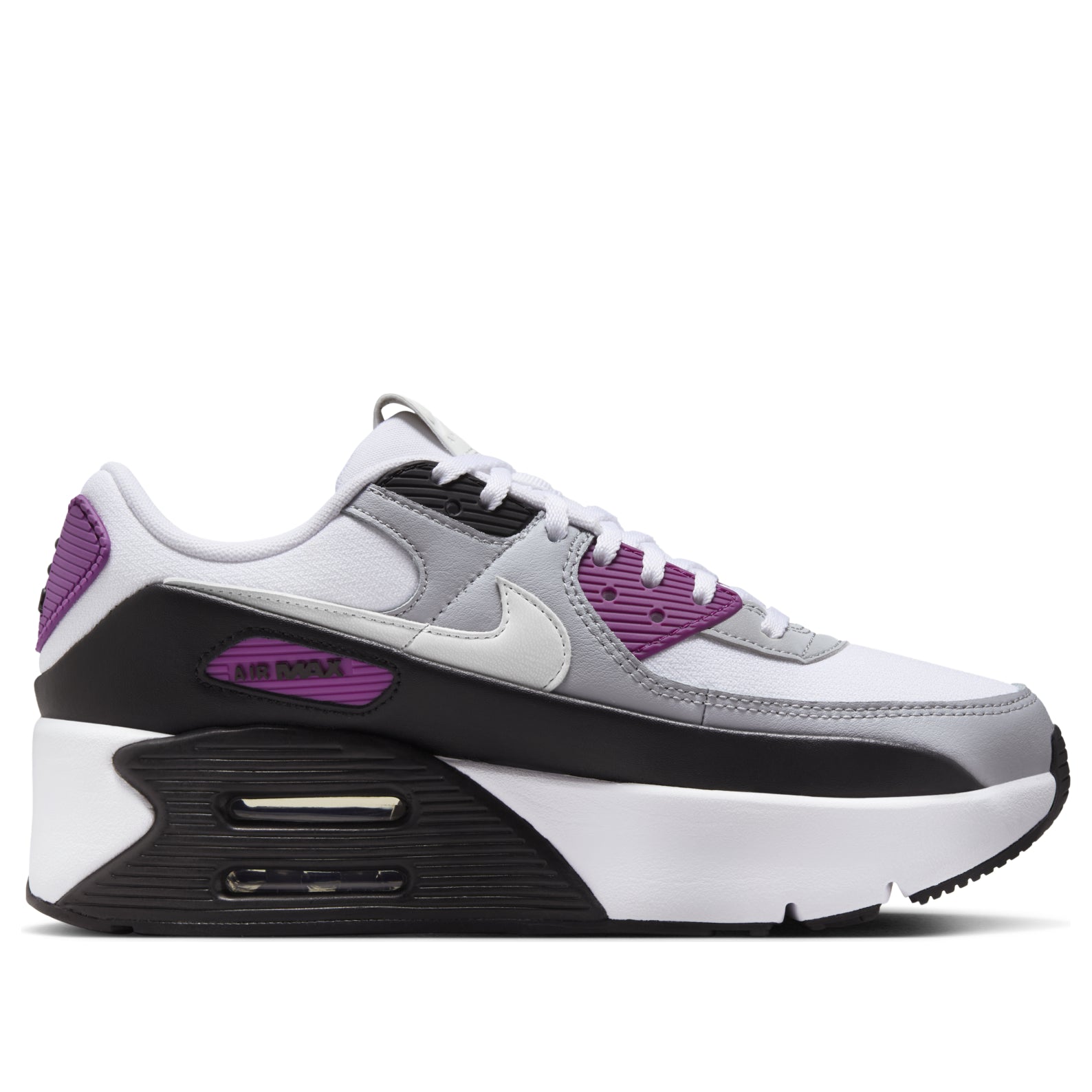 Nike Air Max 90 LV8 White Bold Berry Wolf Grey Photon Dust (Womens) 8 Nike Air Max 90 LV8 White Bold Berry Wolf Grey Photon Dust (Womens)