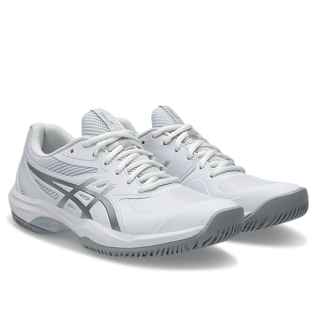 ASICS Game FF White Pure Silver (Womens) 5 ASICS Game FF White Pure Silver (Womens)