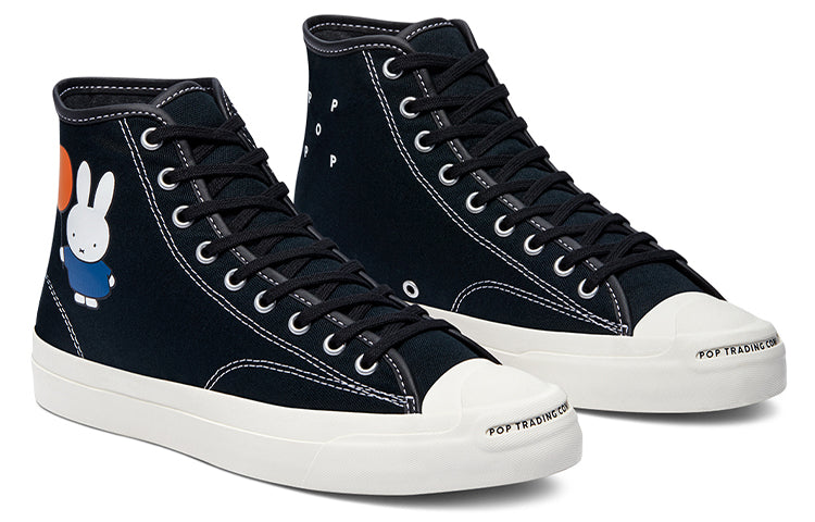 Converse CONS Jack Purcell Pro Mid POP Trading Company Miffy Black 5 Converse CONS Jack Purcell Pro Mid POP Trading Company Miffy Black