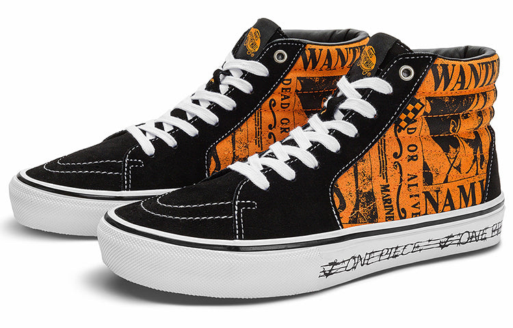 Vans Skate Sk8-Hi One Piece Nami 5 Vans Skate Sk8-Hi One Piece Nami