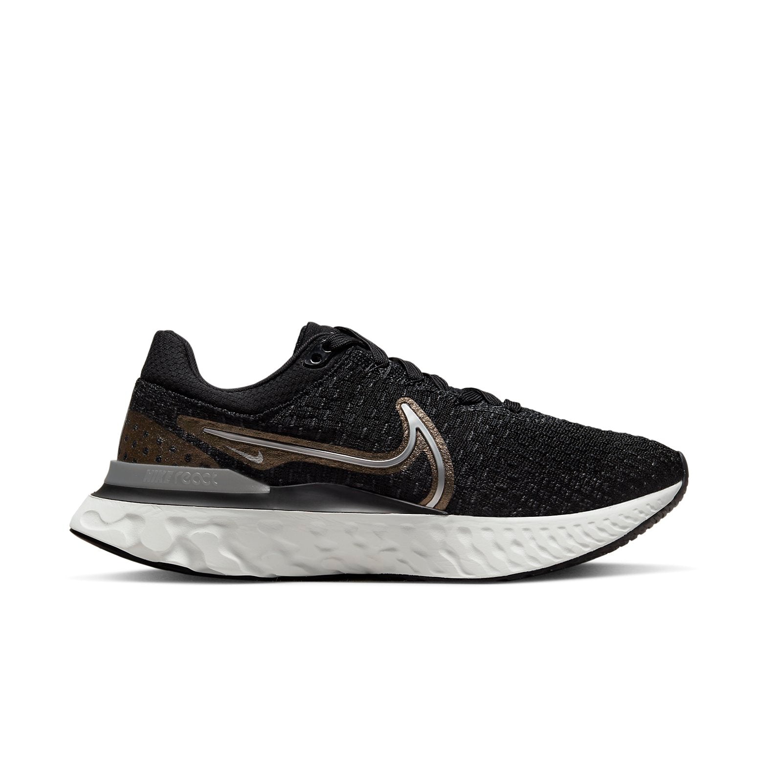 Nike React Infinity Run Flyknit 3 Black Metallic Copper (Womens) 4 Nike React Infinity Run Flyknit 3 Black Metallic Copper (Womens)