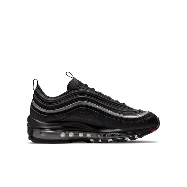 Nike Air Max 97 Black Silver Red (GS)