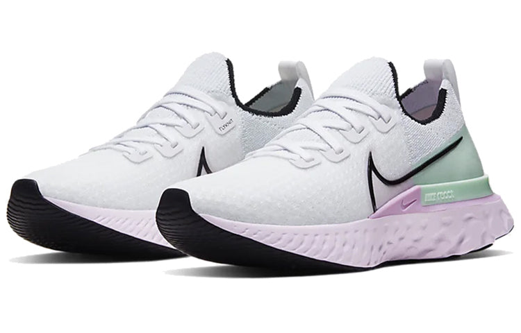 Nike React Infinity Run Flyknit White Iced Lilac (Womens) 5 Nike React Infinity Run Flyknit White Iced Lilac (Womens)