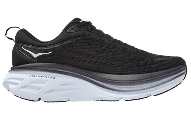 Hoka One One Bondi 8 Black White 5 Hoka One One Bondi 8 Black White