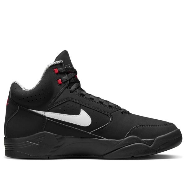Nike Air Flight Lite II Mid Black White Varsity Red