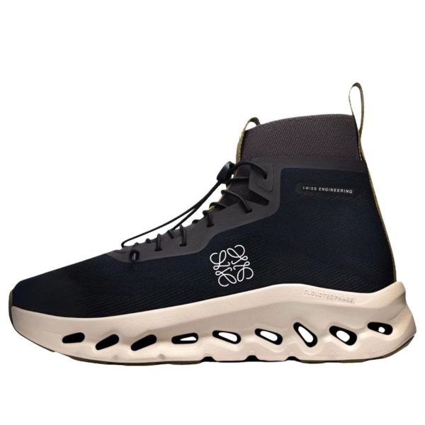 On Running Cloudtilt Hi LOEWE Black Oatmeal Olive