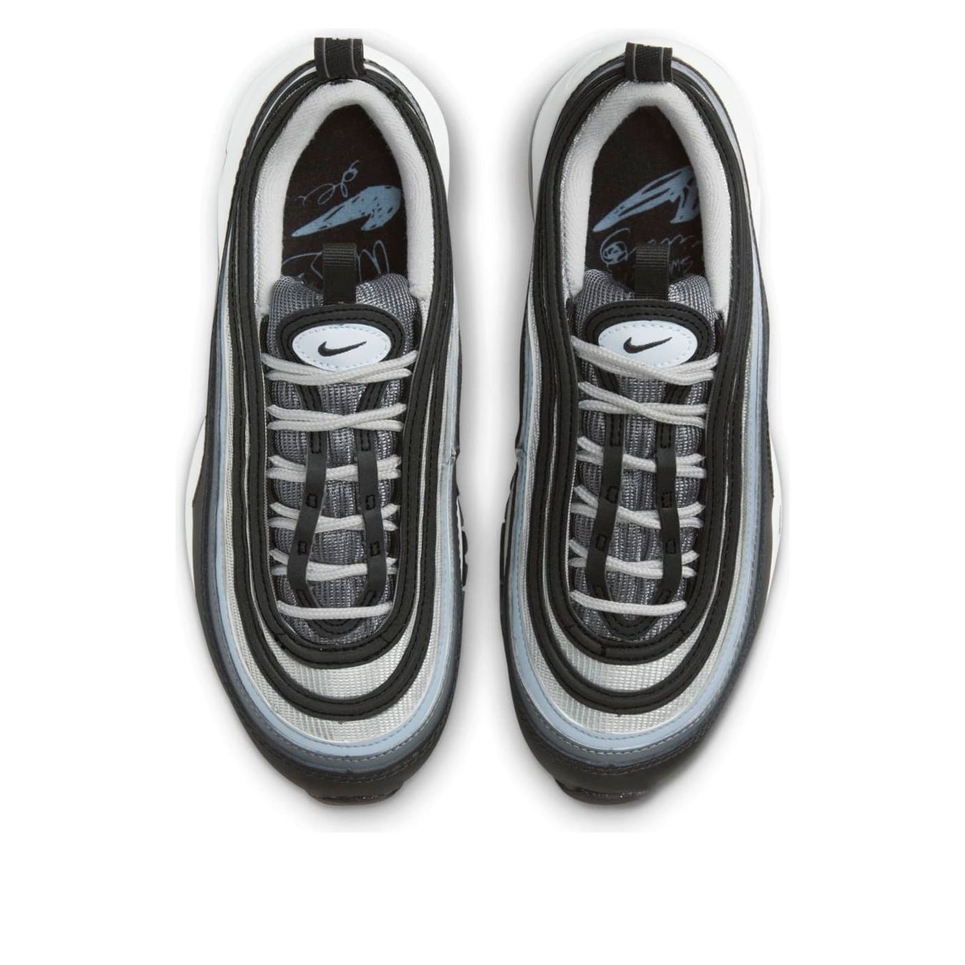 Nike Air Max 97 Black Blue Tint (GS) 6 Nike Air Max 97 Black Blue Tint (GS)