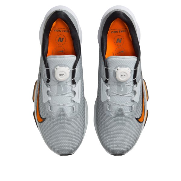 Nike Infinity Tour 2 Pure Platinum White Safety Orange