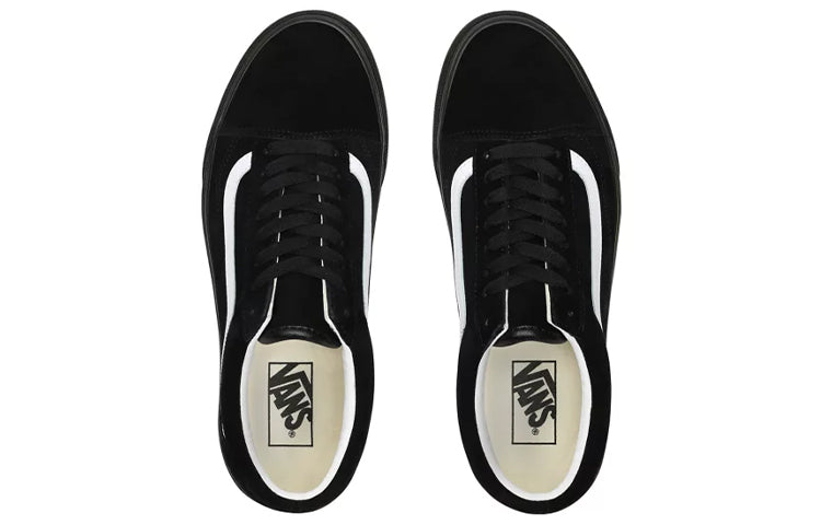 Vans Old Skool Pig Suede Black 6 Vans Old Skool Pig Suede Black