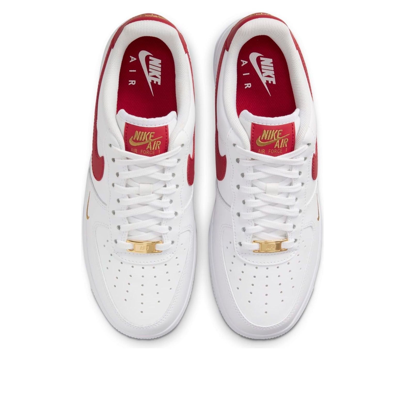 Nike Air Force 1 Low Essential Gym Red Mini Swoosh (Womens) 6 Nike Air Force 1 Low Essential Gym Red Mini Swoosh (Womens)