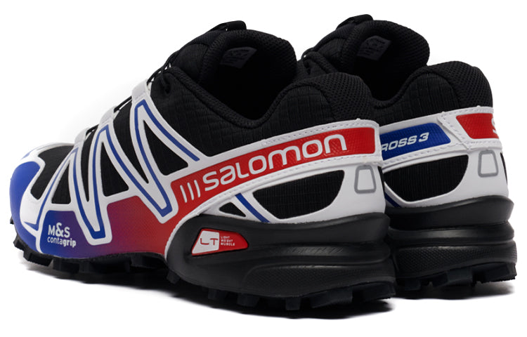 Salomon Speedcross 3 ADV Black Blue Red 6 Salomon Speedcross 3 ADV Black Blue Red