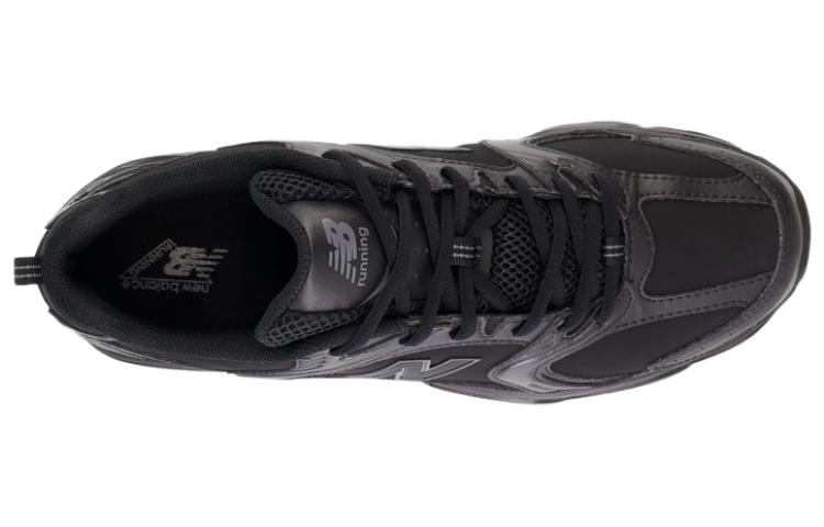 New Balance 530 Triple Black Leather 6 New Balance 530 Triple Black Leather