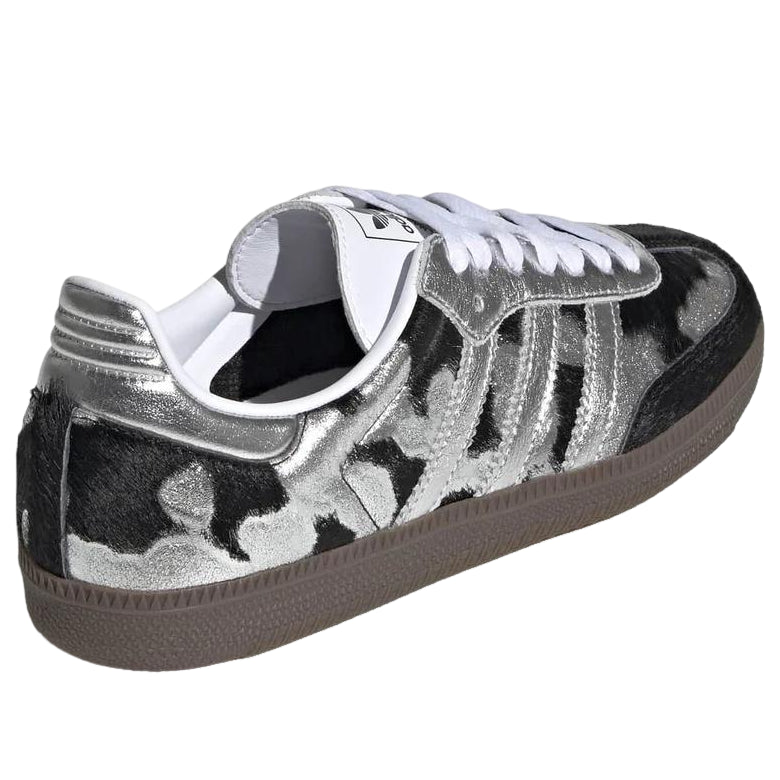 adidas Samba OG Black Pony Hair Silver Metallic (Womens) 6 adidas Samba OG Black Pony Hair Silver Metallic (Womens)