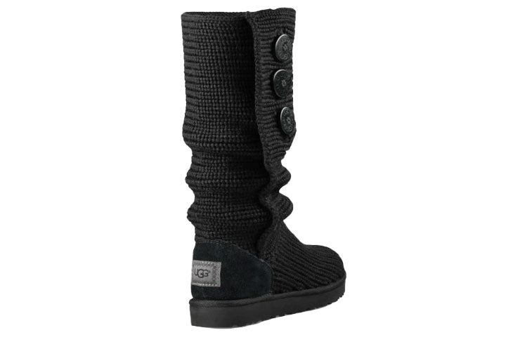 UGG Classic Cardy Knit Black (Womens) 6 UGG Classic Cardy Knit Black (Womens)