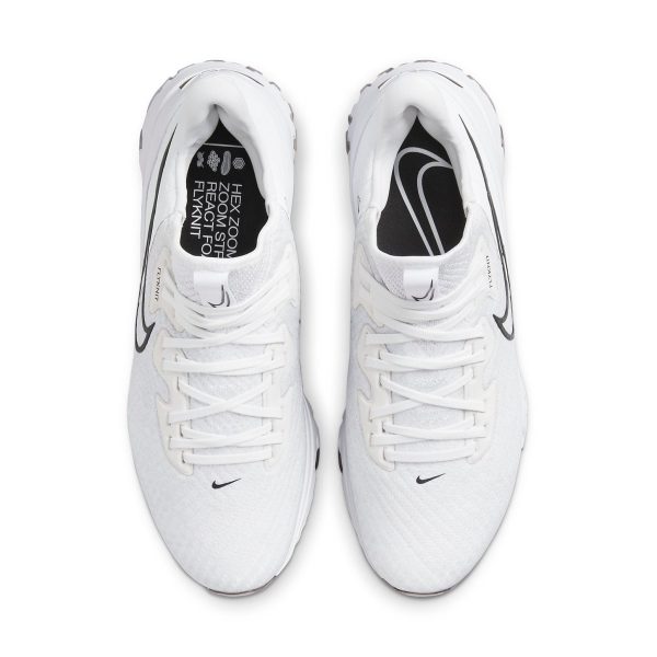 Nike Air Zoom Infinity Tour Golf White Black (Wide)