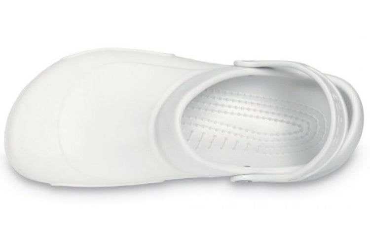 Crocs Bistro Slip Resistant Work Clog White 6 Crocs Bistro Slip Resistant Work Clog White