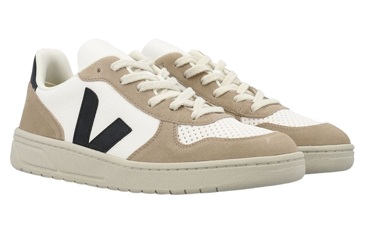 Veja V-10 Chromefree Leather White Black Sahara 6 Veja V-10 Chromefree Leather White Black Sahara