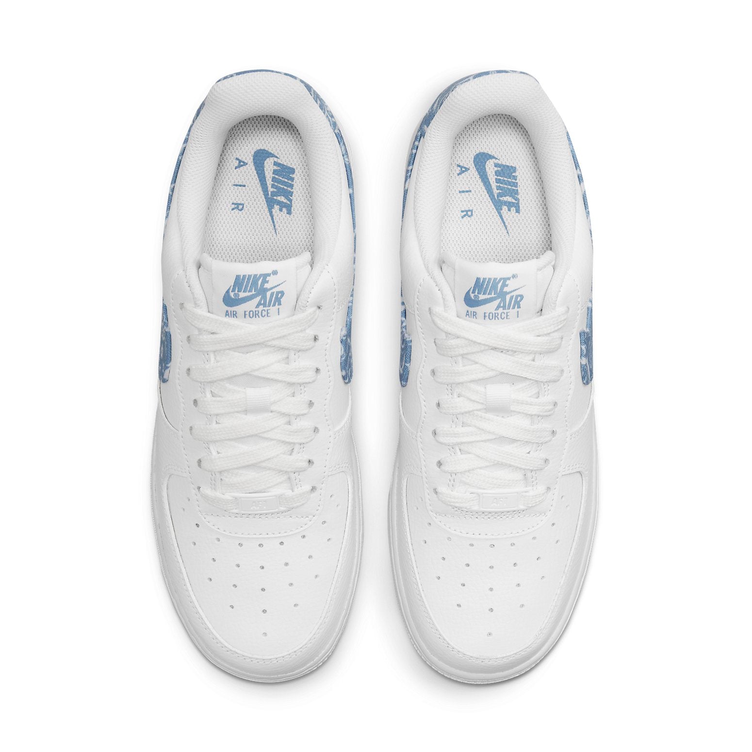 Nike Air Force 1 Low 07 Essential White Worn Blue Paisley (Womens) 6 Nike Air Force 1 Low 07 Essential White Worn Blue Paisley (Womens)