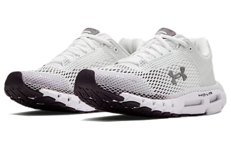 Under Armour HOVR Infinite White Grey Black (Womens) 6 Under Armour HOVR Infinite White Grey Black (Womens)
