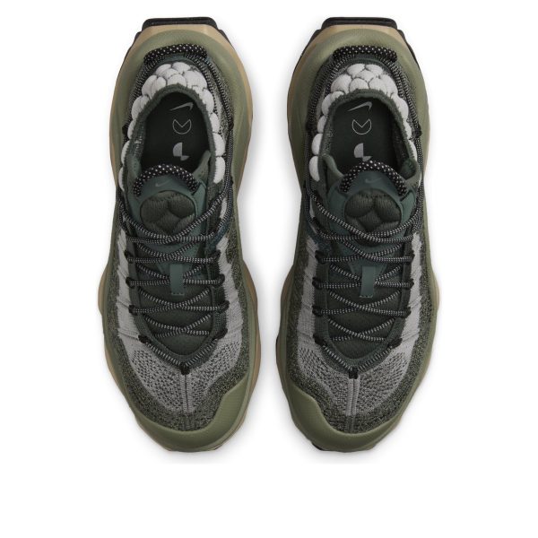 Nike Air Max Flyknit Venture Vintage Green Light Army Khaki Metallic Silver (Womens)