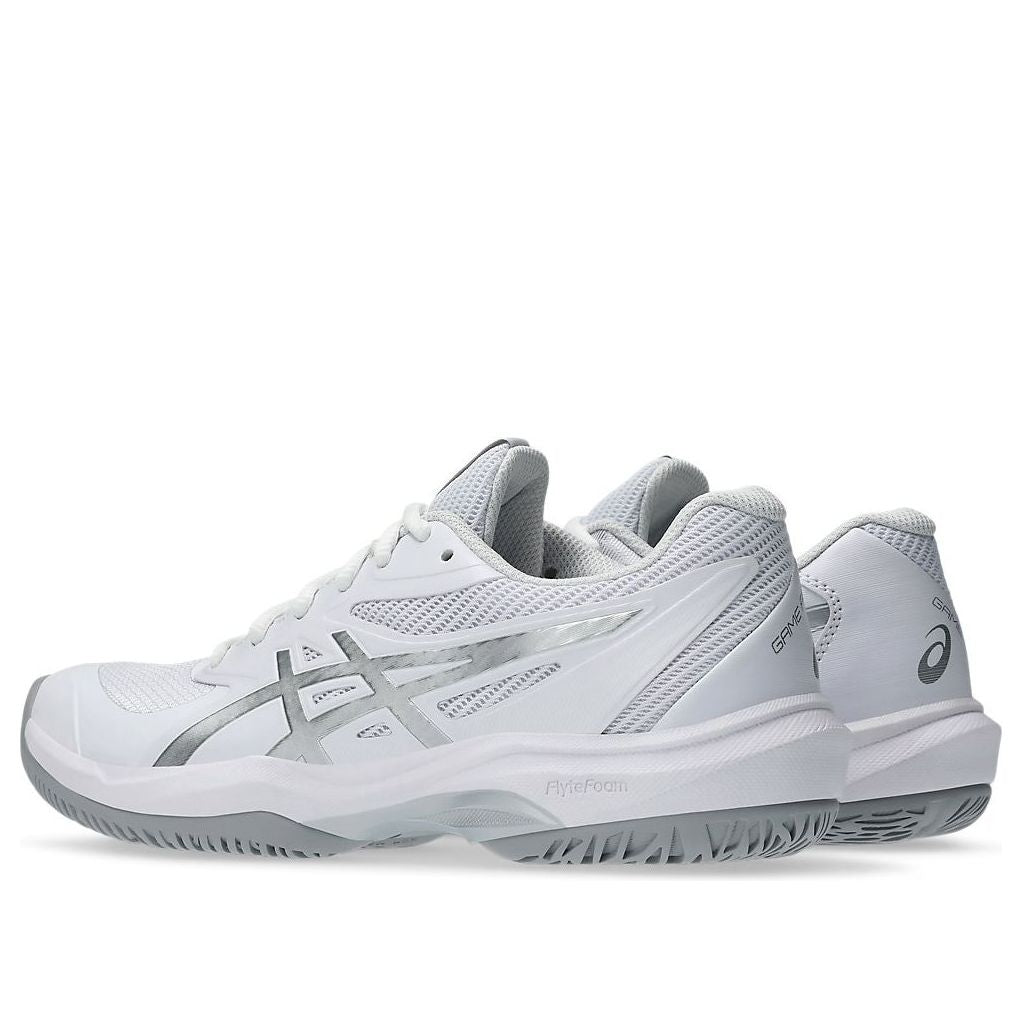 ASICS Game FF White Pure Silver (Womens) 6 ASICS Game FF White Pure Silver (Womens)