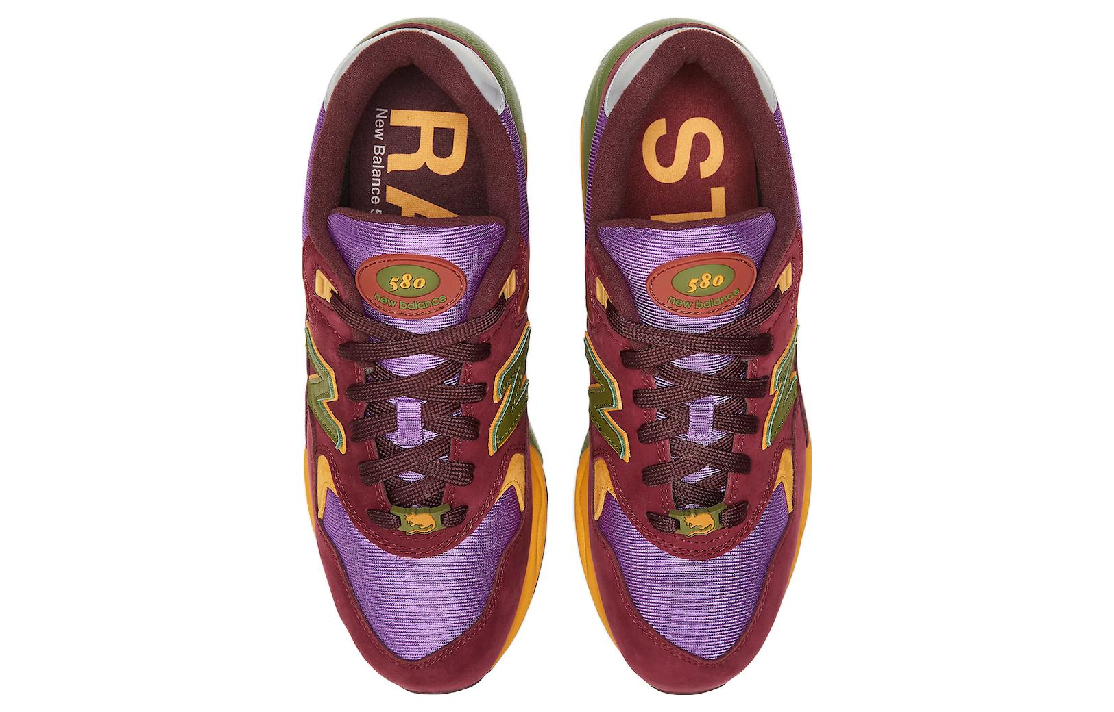 New Balance 580 Stray Rats Maroon Purple 6 New Balance 580 Stray Rats Maroon Purple