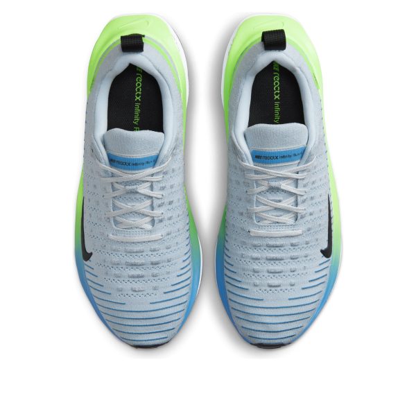 Nike ReactX Infinity Run 4 Light Armory Blue Lime