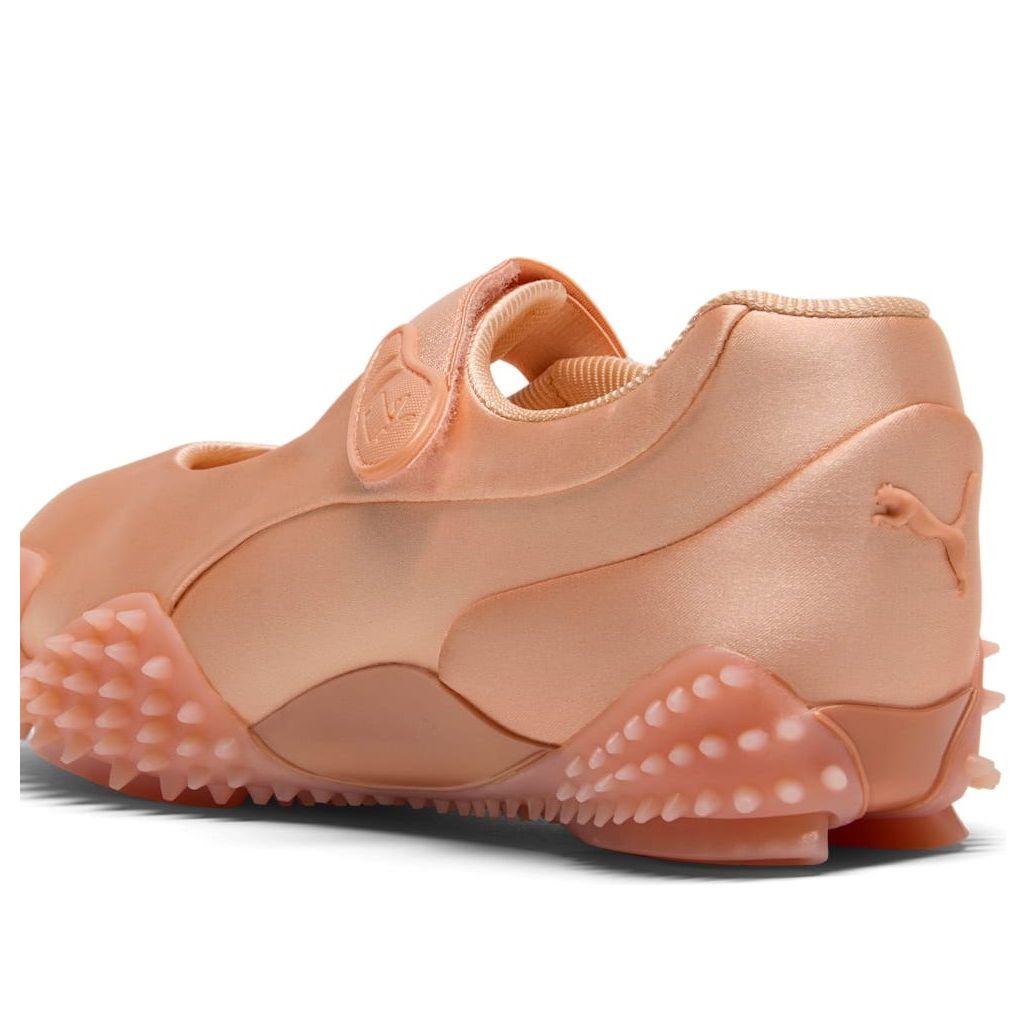 Puma Mostro Fey Jasmine Pink White Satin (Womens) 5 Puma Mostro Fey Jasmine Pink White Satin (Womens)