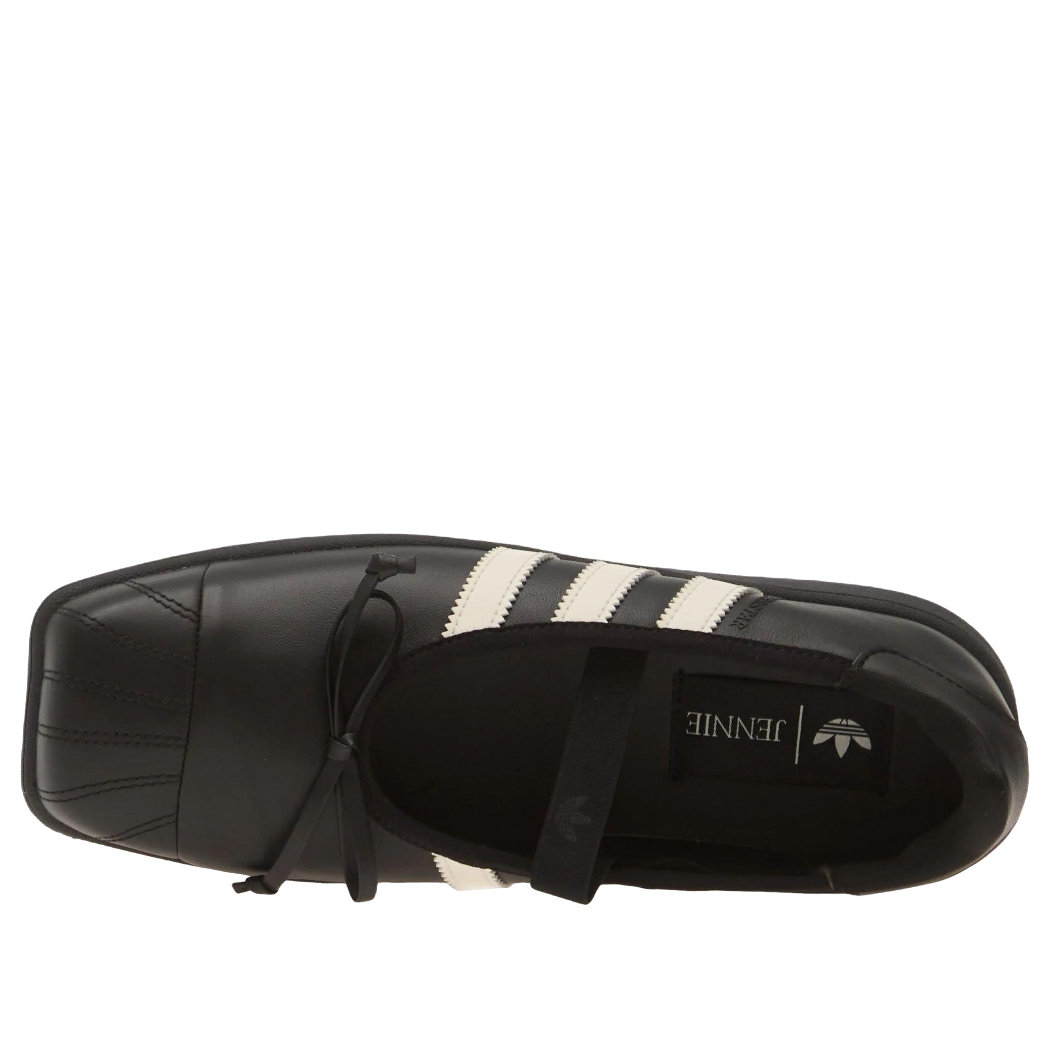 adidas Superstar Square Toe Ballet JENNIE Black Offf White (Womens) 5 adidas Superstar Square Toe Ballet JENNIE Black Offf White (Womens)