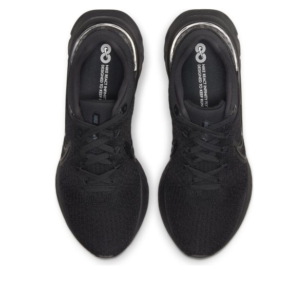 Nike React Infinity Run Flyknit 3 Triple Black