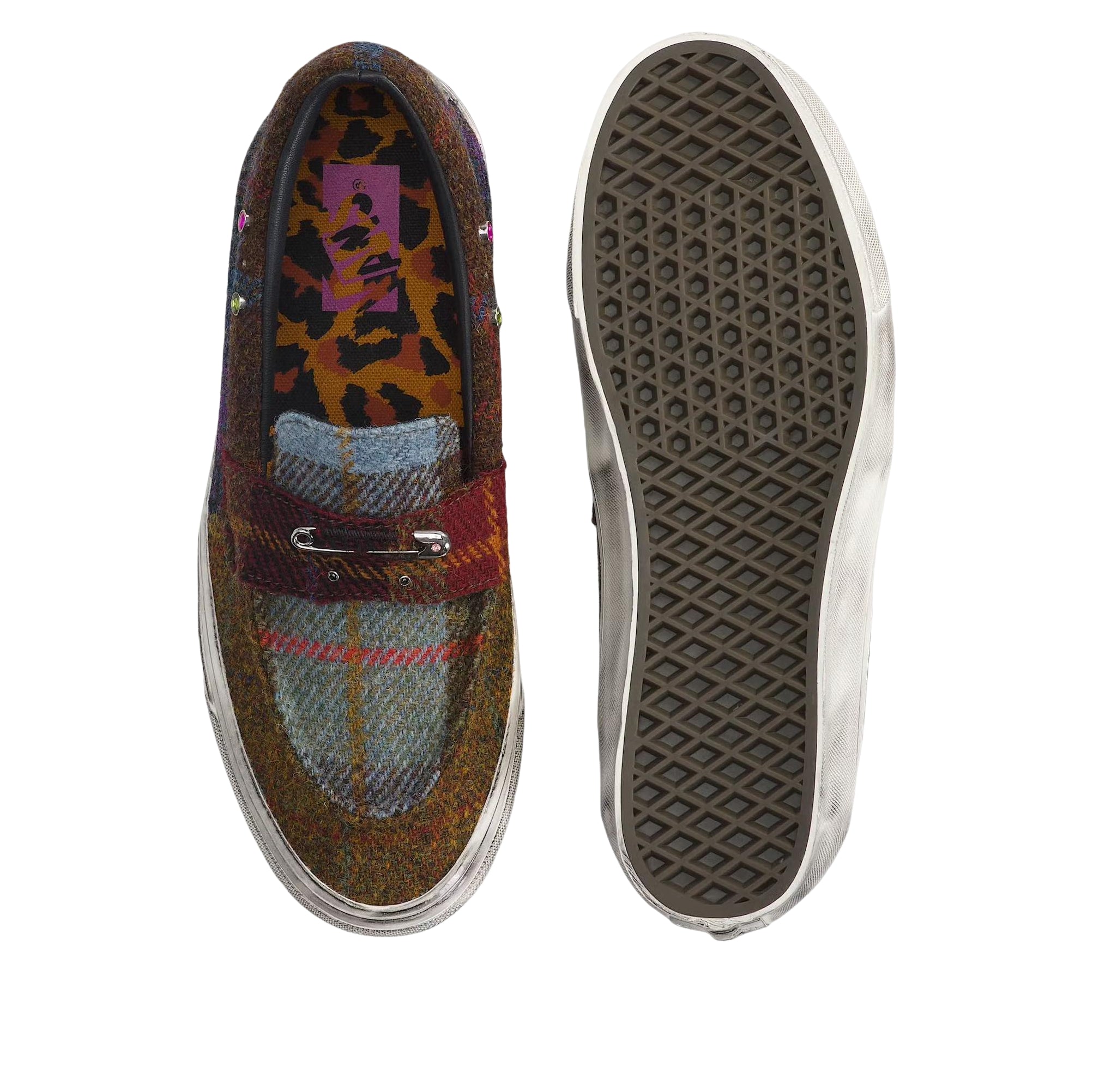 Vans Premium Loafer 53 Harris Tweed Brown 6 Vans Premium Loafer 53 Harris Tweed Brown