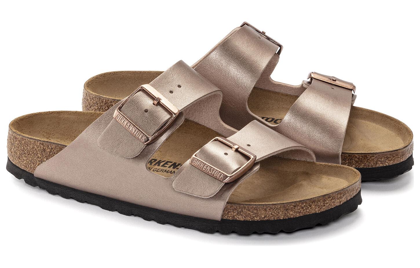 Birkenstock Arizona Birko-Flor Metallic Copper 5 Birkenstock Arizona Birko-Flor Metallic Copper