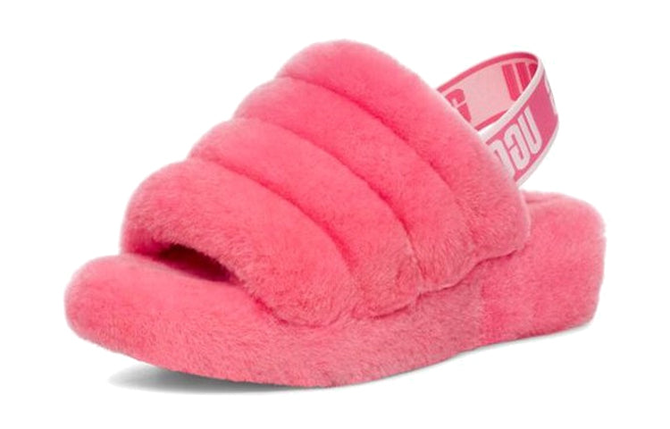 UGG Fluff Yeah Slide Pink Rose (Womens) 6 UGG Fluff Yeah Slide Pink Rose (Womens)