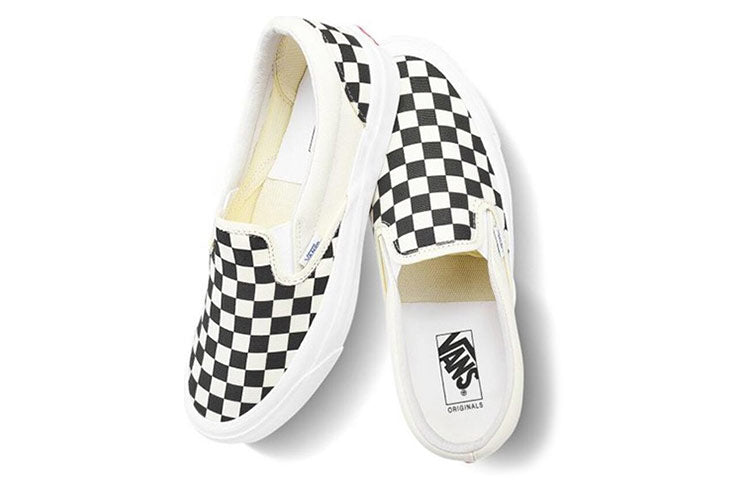 Vans Vault Classic Slip-On Sail Checkerboard 6 Vans Vault Classic Slip-On Sail Checkerboard