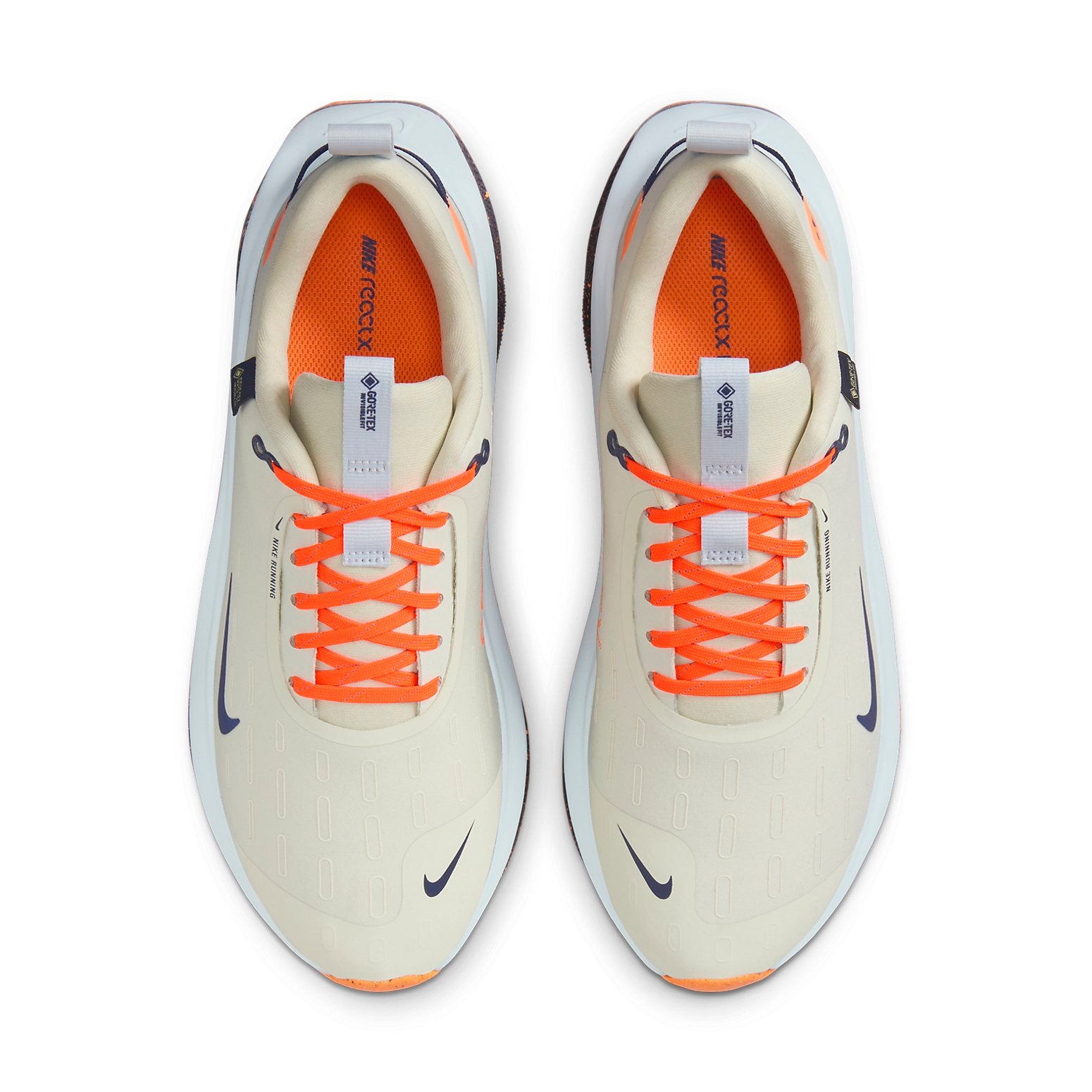 Nike ReactX Infinity Run 4 Gore-Tex Sea Glass Total Orange 6 Nike ReactX Infinity Run 4 Gore-Tex Sea Glass Total Orange