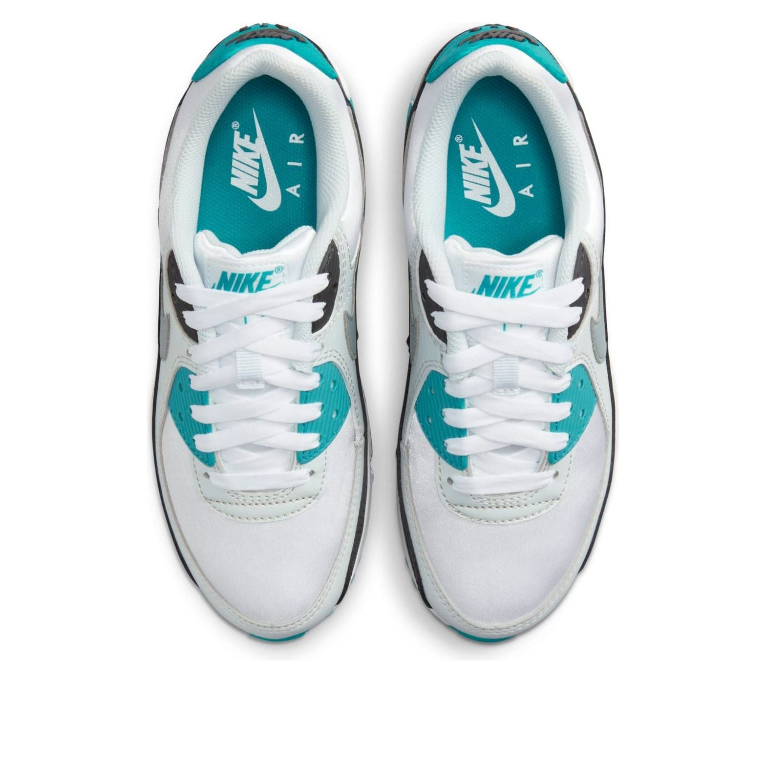 Nike Air Max 90 White Teal Nebula (Womens) 6 Nike Air Max 90 White Teal Nebula (Womens)
