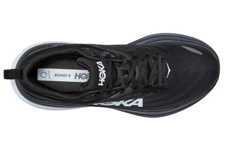 Hoka One One Bondi 8 Black White 6 Hoka One One Bondi 8 Black White