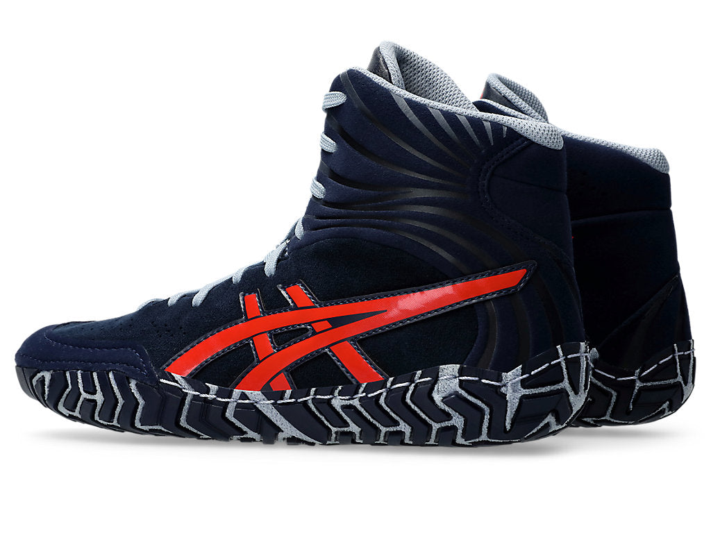 ASICS Aggressor 5 Midnight Classic Red 6 ASICS Aggressor 5 Midnight Classic Red