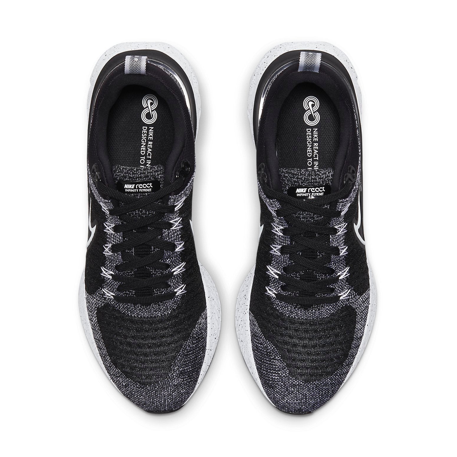 Nike React Infinity Run Flyknit 2 White Black 6 Nike React Infinity Run Flyknit 2 White Black