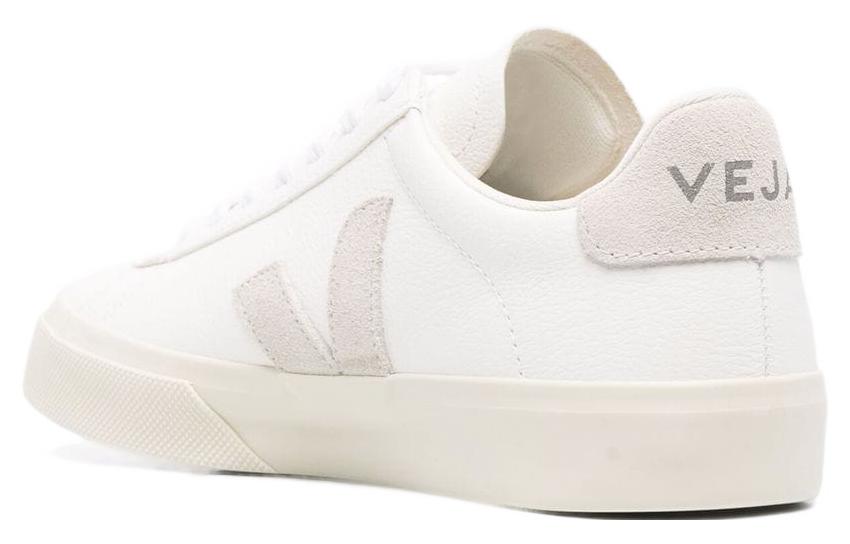 Veja Campo Low Chromefree Leather White Natural (Womens) 6 Veja Campo Low Chromefree Leather White Natural (Womens)