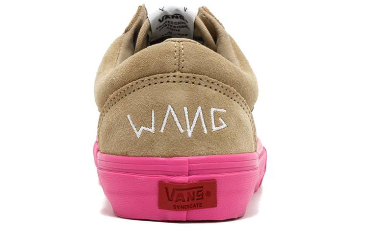 Vans Old Skool Pro S Golf Wang Wheat Pink 6 Vans Old Skool Pro S Golf Wang Wheat Pink