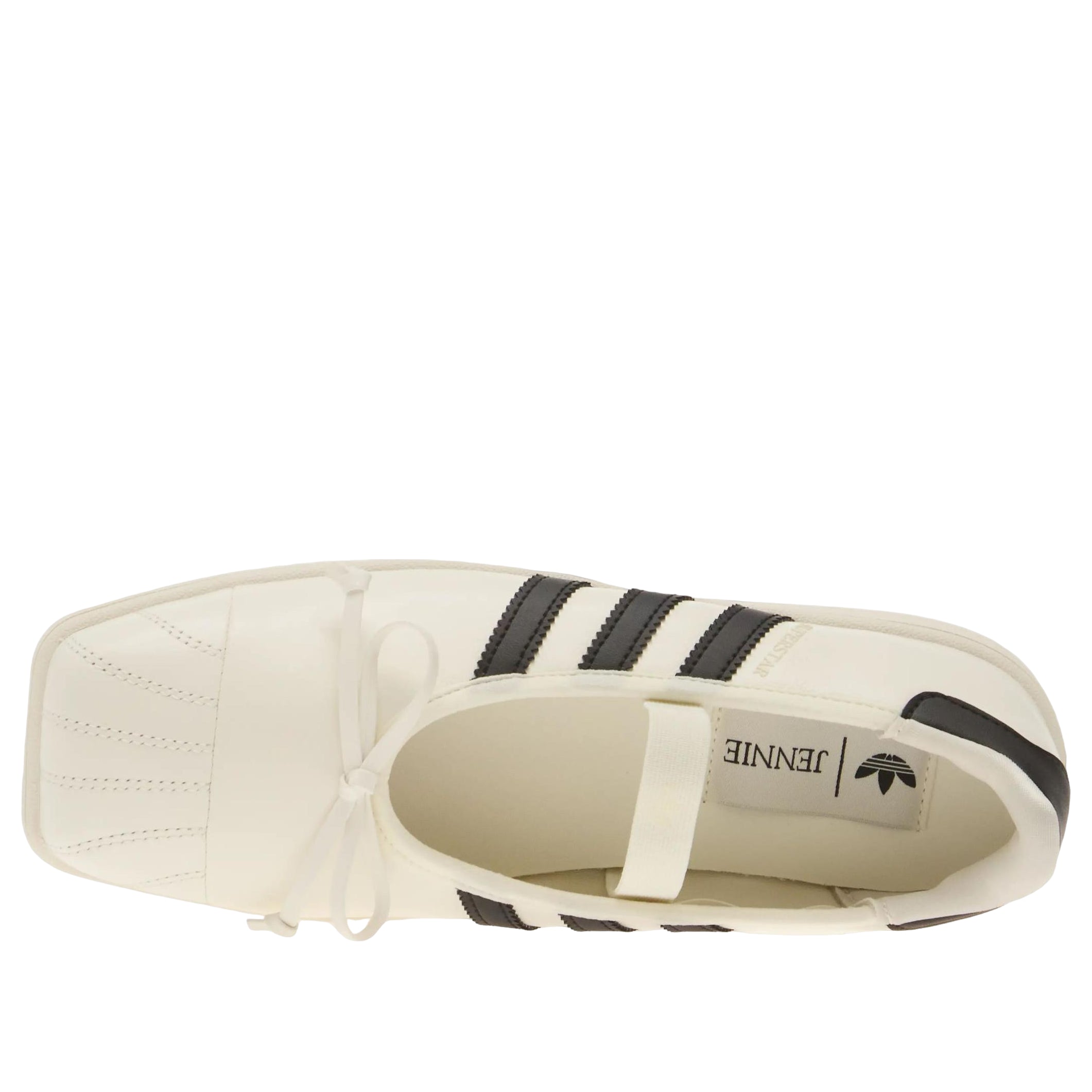 adidas Superstar Square Toe Ballet JENNIE Off White Black (Womens) 4 adidas Superstar Square Toe Ballet JENNIE Off White Black (Womens)
