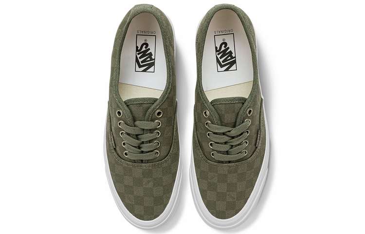 Vans OG Authentic LX Grape Leaf Checkerboard 6 Vans OG Authentic LX Grape Leaf Checkerboard