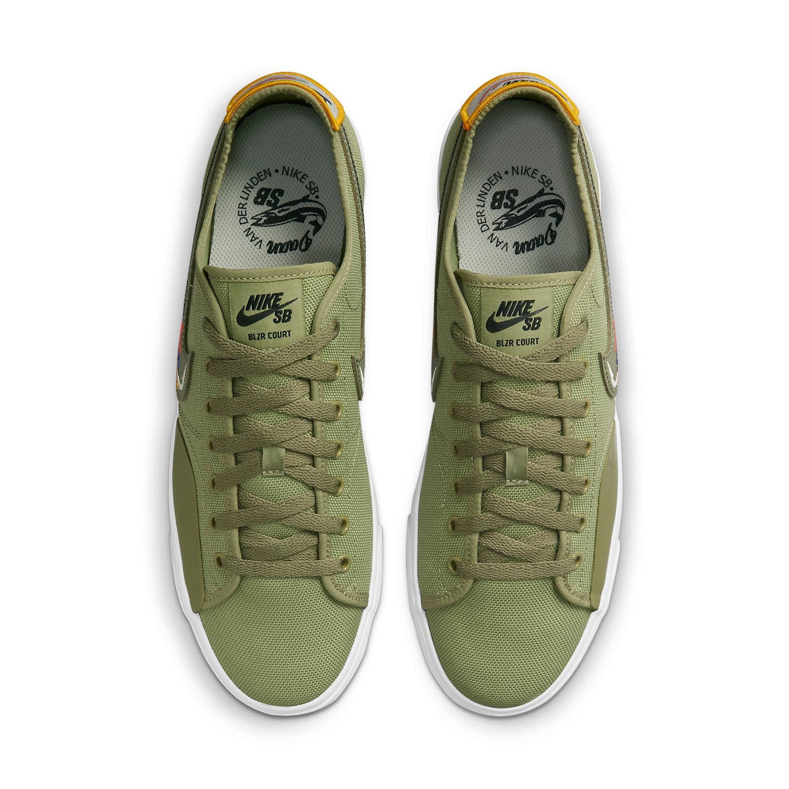 Nike SB Blazer Court Daan Van Der Linden Dusty Olive 6 Nike SB Blazer Court Daan Van Der Linden Dusty Olive