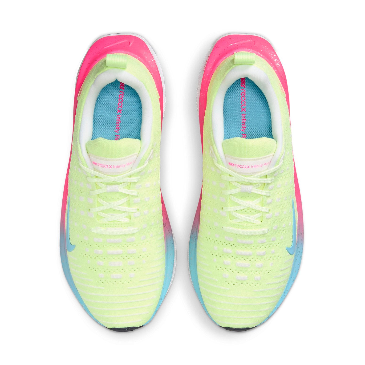 Nike ReactX Infinity Run 4 Barely Volt Aquarius Blue (Womens) 6 Nike ReactX Infinity Run 4 Barely Volt Aquarius Blue (Womens)
