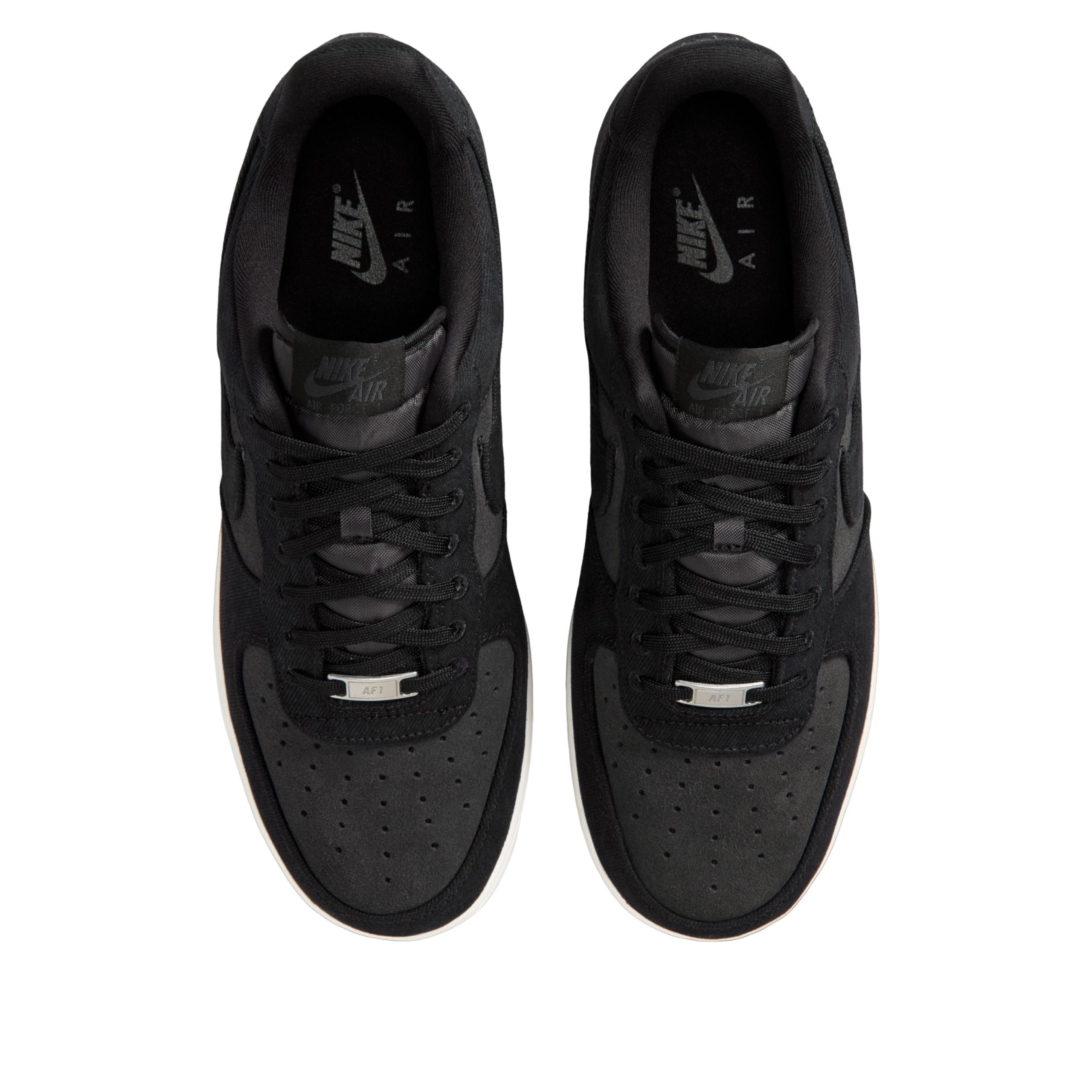 Nike Air Force 1 Low 07 LV8 Black Canvas 5 Nike Air Force 1 Low 07 LV8 Black Canvas