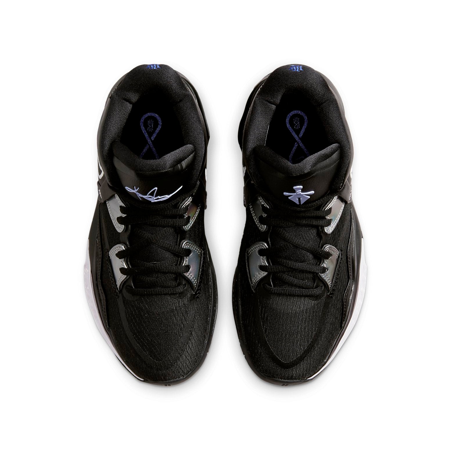 Nike Kyrie Infinity Black Metallic Silver (GS) 6 Nike Kyrie Infinity Black Metallic Silver (GS)