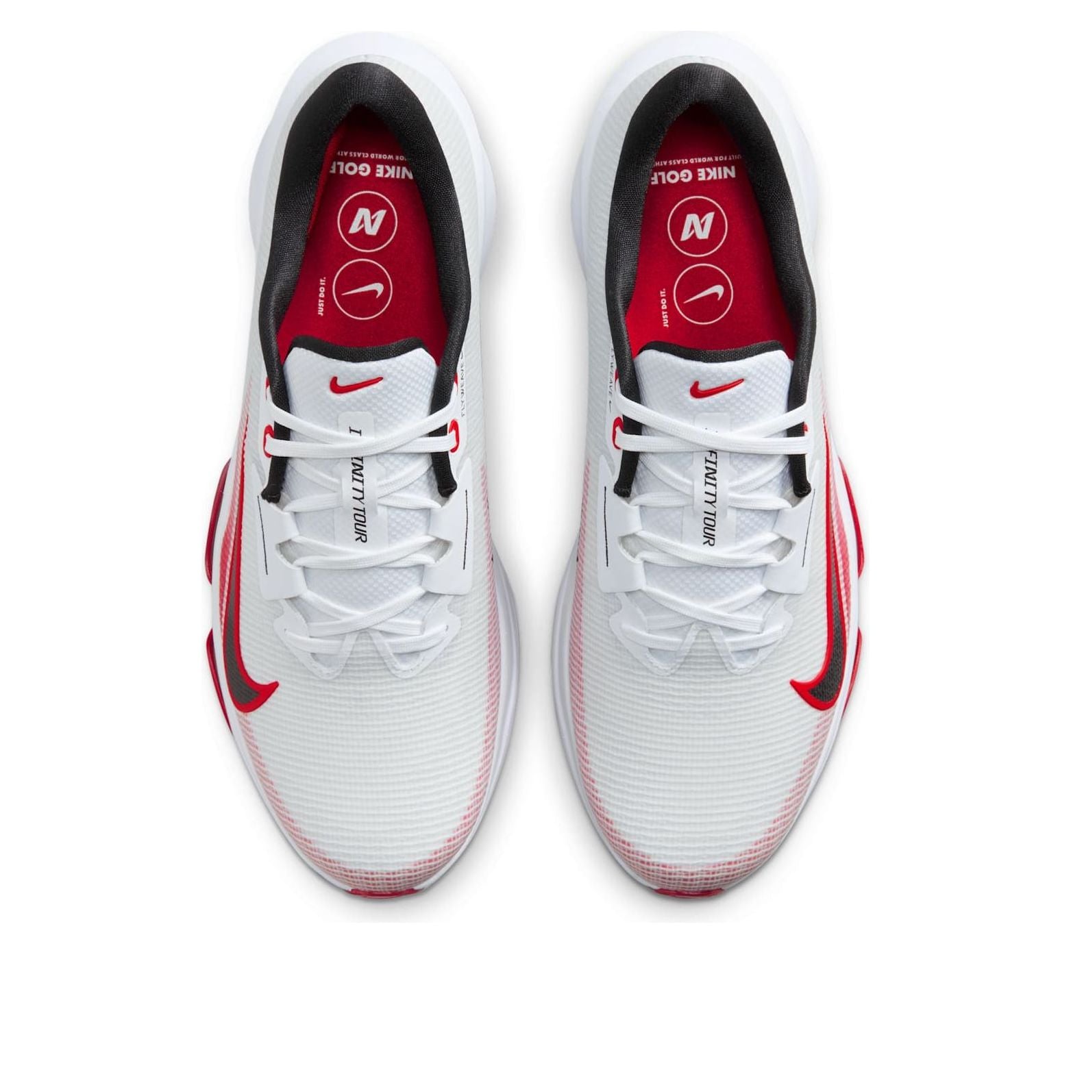 Nike Infinity Tour 2 White University Red Pure Platinum Black 6 Nike Infinity Tour 2 White University Red Pure Platinum Black